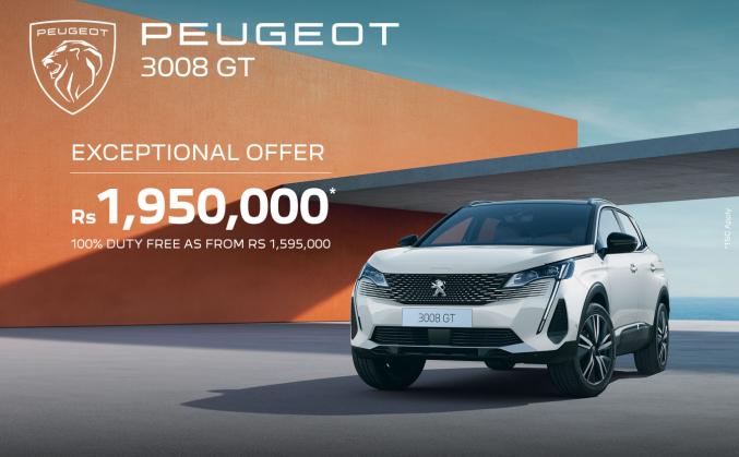 Peugeot 3008 GT Offer